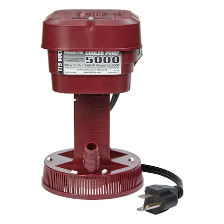Dial Mfg Dial Red Plastic Evaporative Cooler Pump 1055